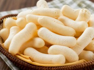 Receita de Biscoito de Polvilho Assado (Chimango)