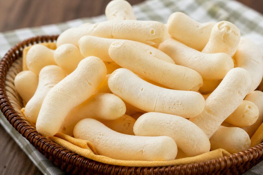 Receita de Biscoito de Polvilho Assado (Chimango)